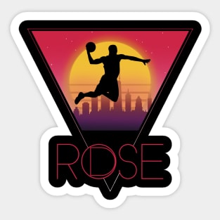 Retro Rose Sticker